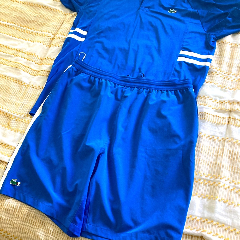 USED LIMITED EDITION LACOSTE (MENS) 2pc set